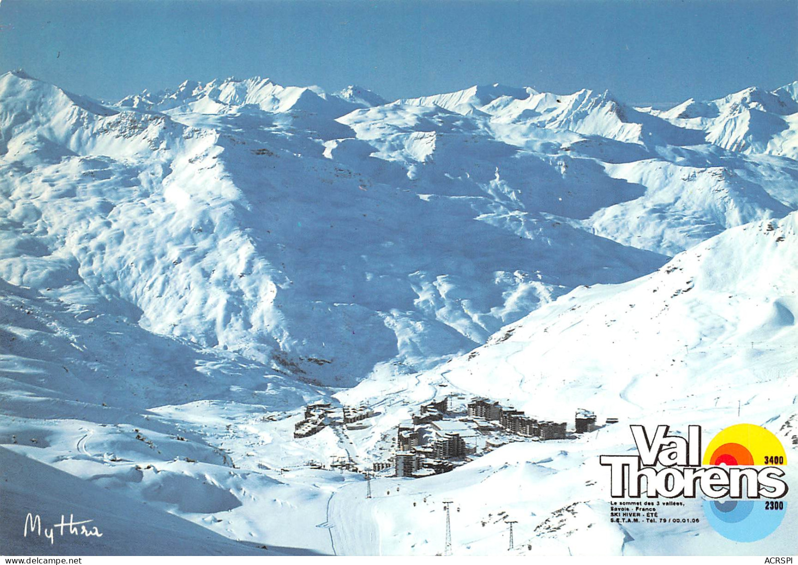 VAL THORENS  25 (scan Recto-verso)MA2291Ter - Val Thorens
