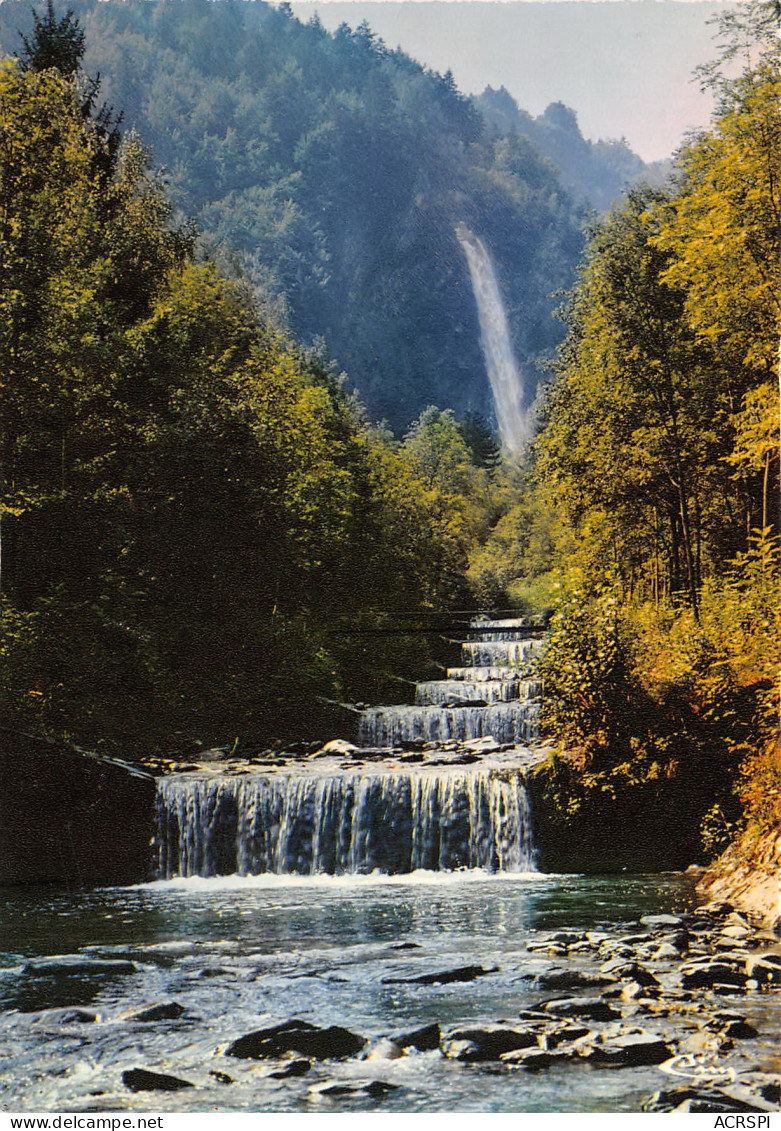 AIGUEBLANCHE Cascade Du Morel La Lechere Les Bains  28 (scan Recto-verso)MA2291Ter - Modane