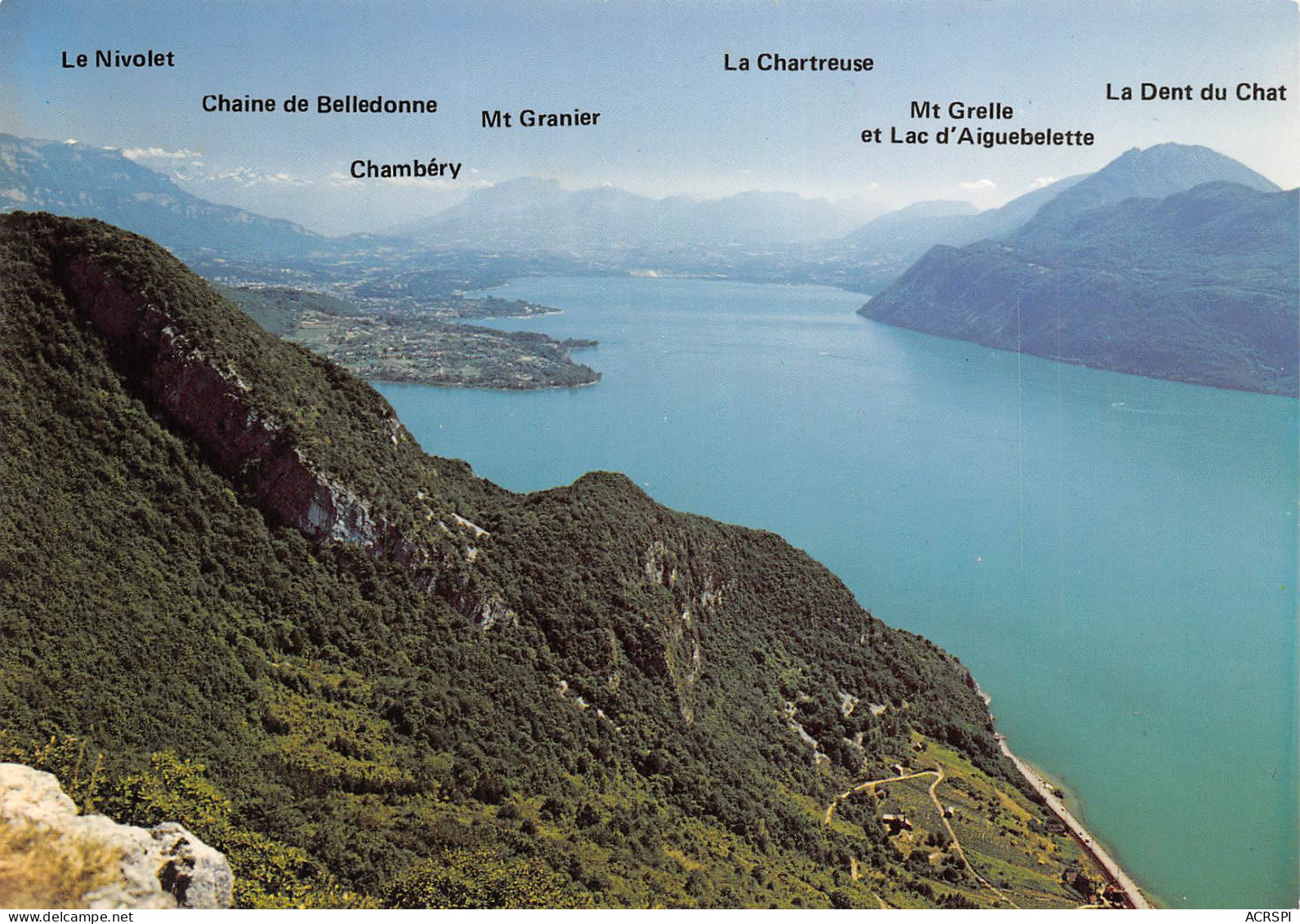 Belvedere De La Chambotte  Lac Du Bourget  36 (scan Recto-verso)MA2291Ter - Saint Jean De Maurienne