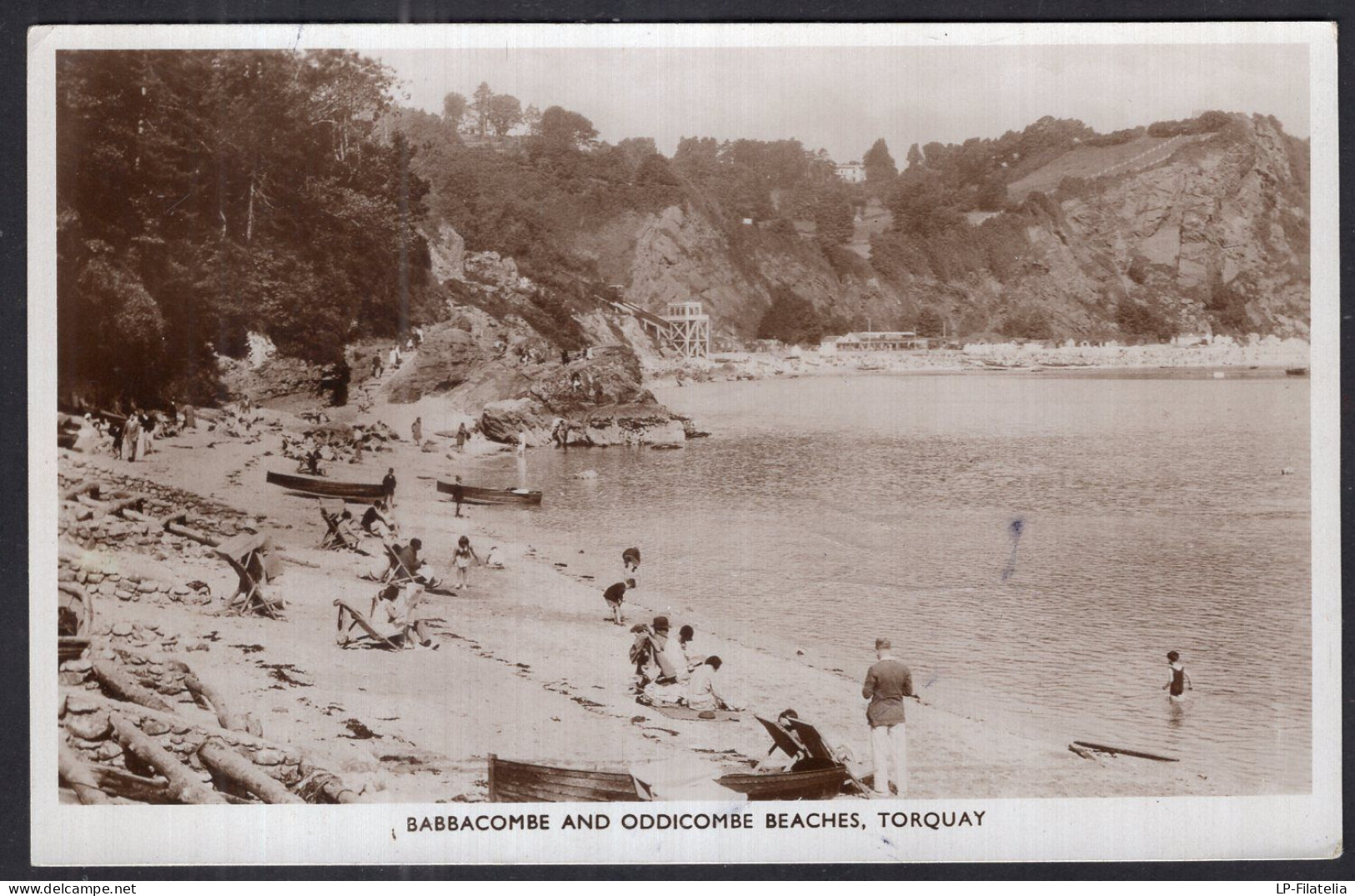 England - Torquay - Babbacombe And Oddicombe Beaches - Torquay