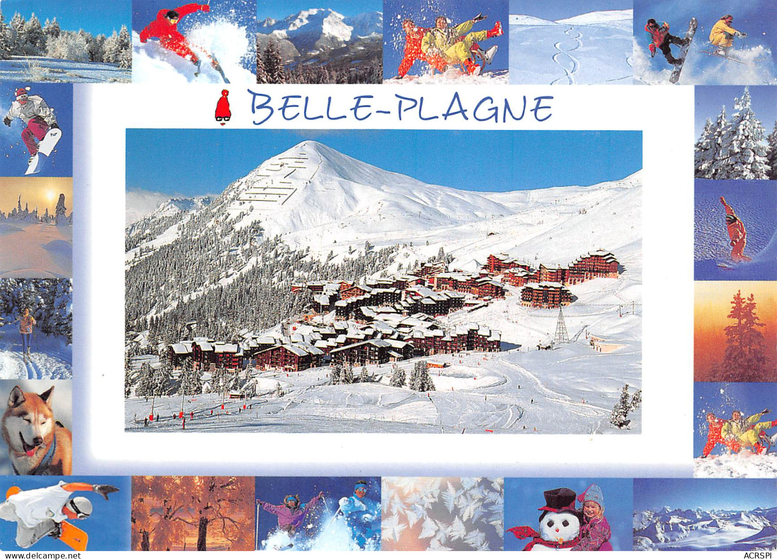 LA PLAGNE  Station De Belle Plagne  18  (scan Recto-verso)MA2292 - Other & Unclassified