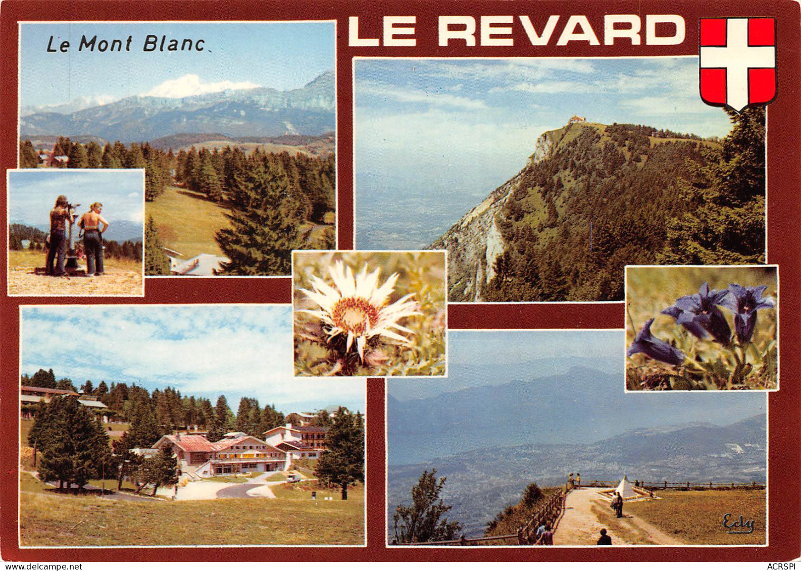 LE REVARD  Aix Les Bains Belvedere Reputé  9 (scan Recto-verso)MA2292Bis - Aix Les Bains