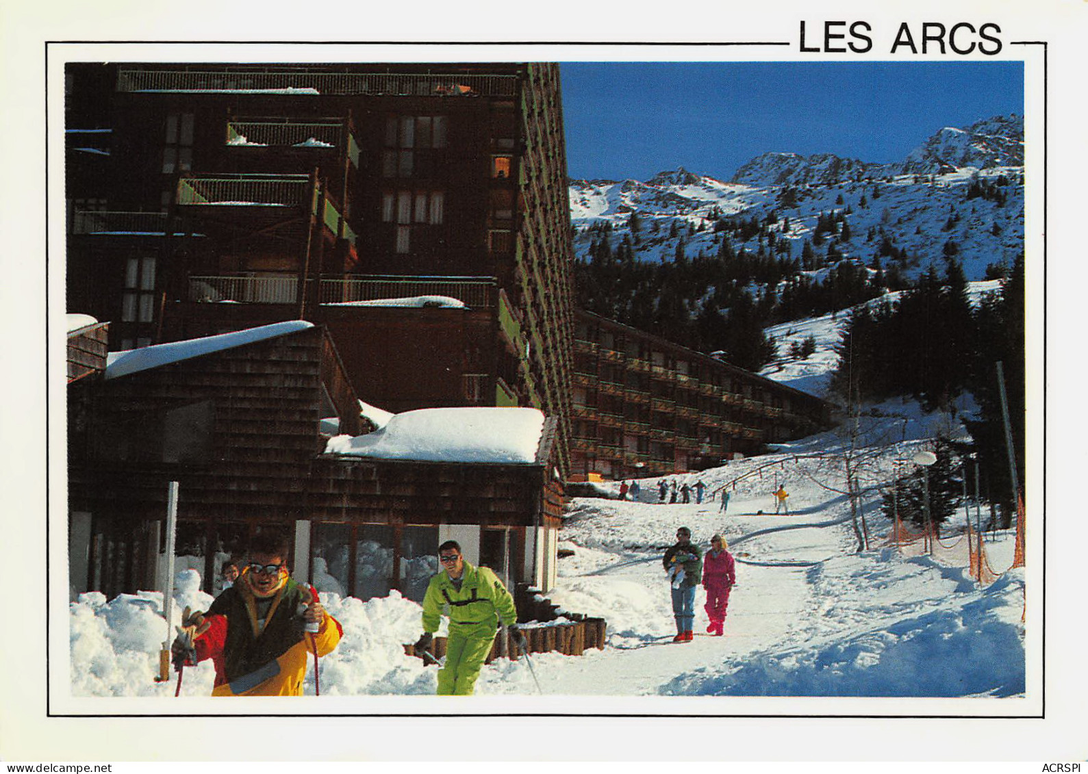 BOURG SAINT MAURICE  Les Arcs Résidence Belle Challes Lauzières  24 (scan Recto-verso)MA2292Bis - Bourg Saint Maurice