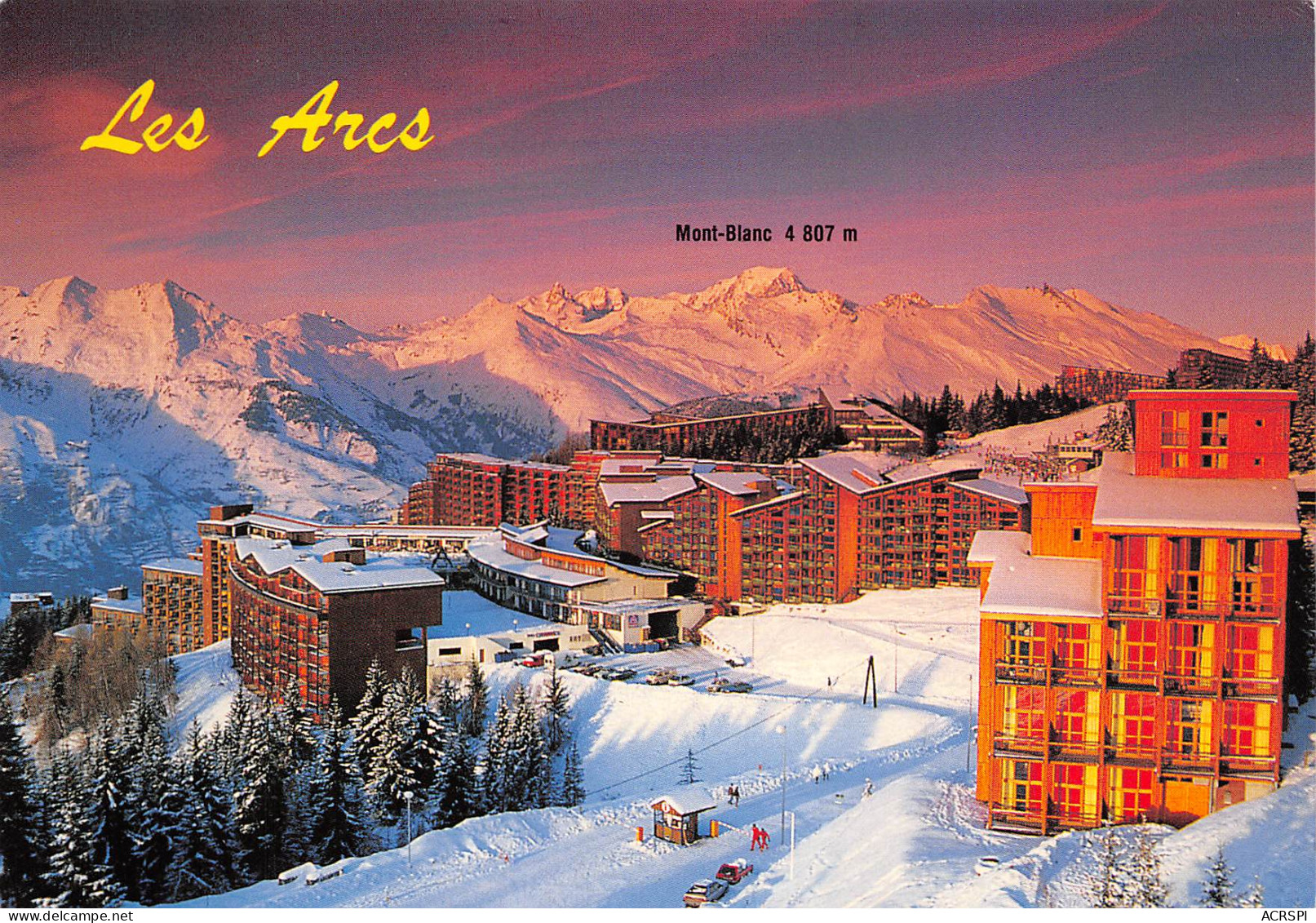 LES ARCS  La Station BOURG SAINT MAURICE   29 (scan Recto-verso)MA2292Bis - Bourg Saint Maurice