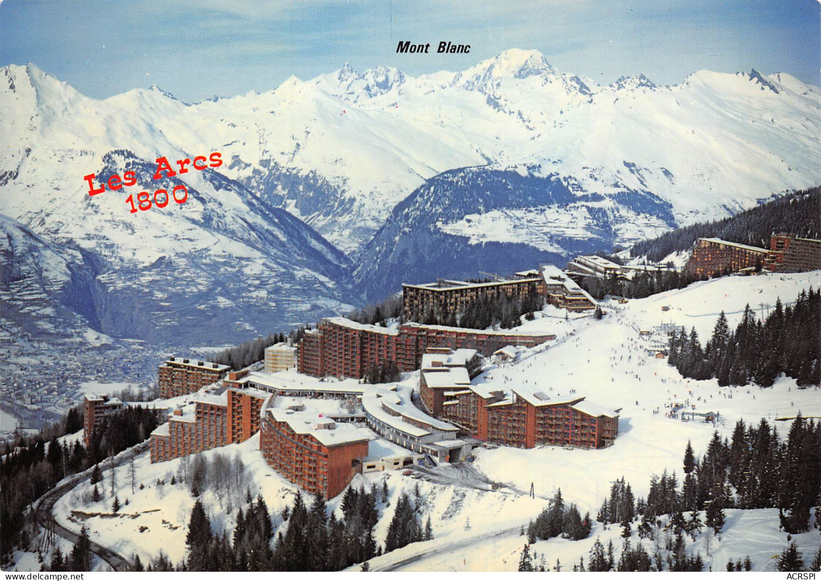 LES ARCS  1800 BOURG SAINT MAURICE   30 (scan Recto-verso)MA2292Bis - Bourg Saint Maurice