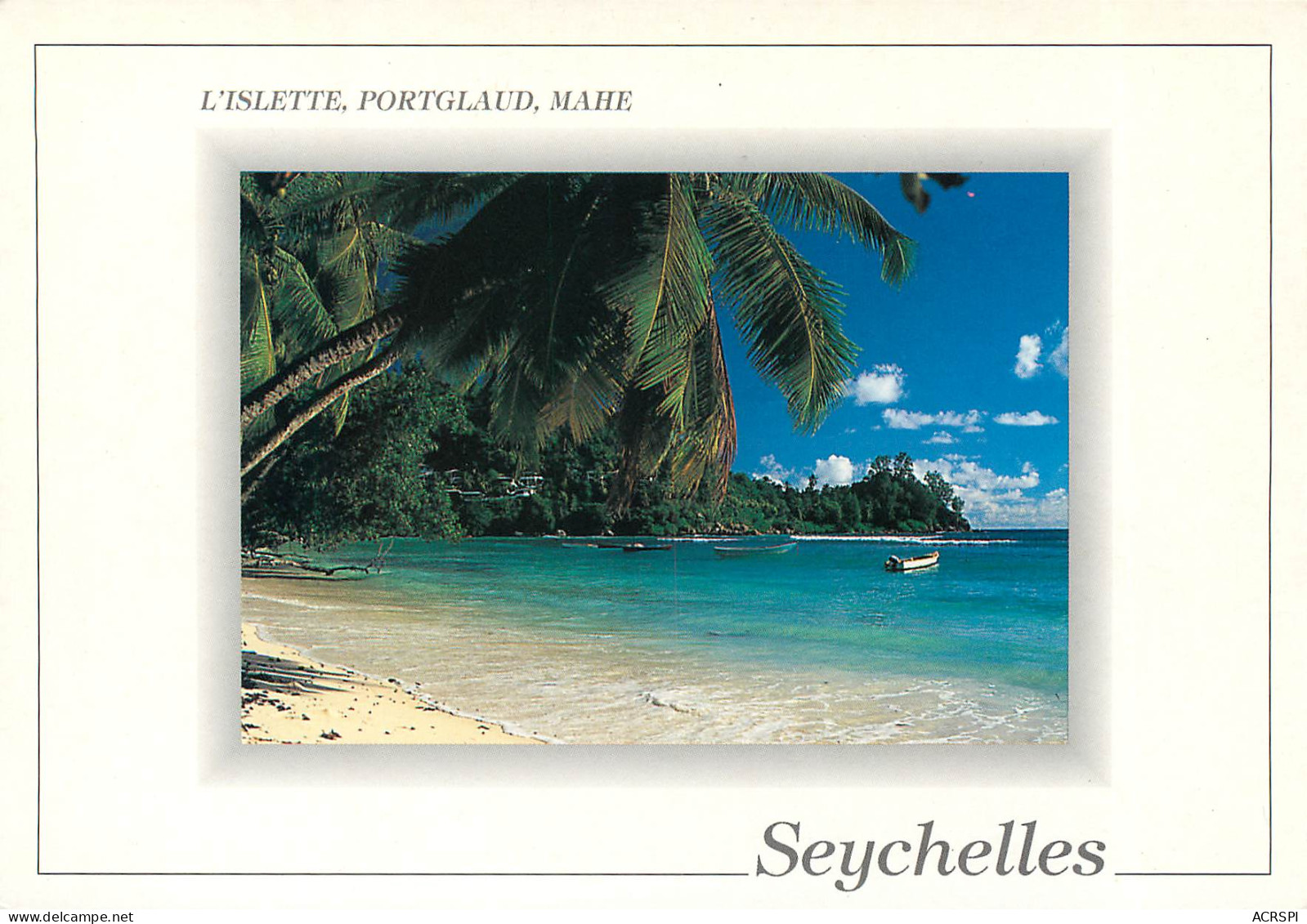 SEYCHELLES  L' ISLETTE PORTGLAUD MAHE   50 (scan Recto-verso)MA2292Ter - Seychellen