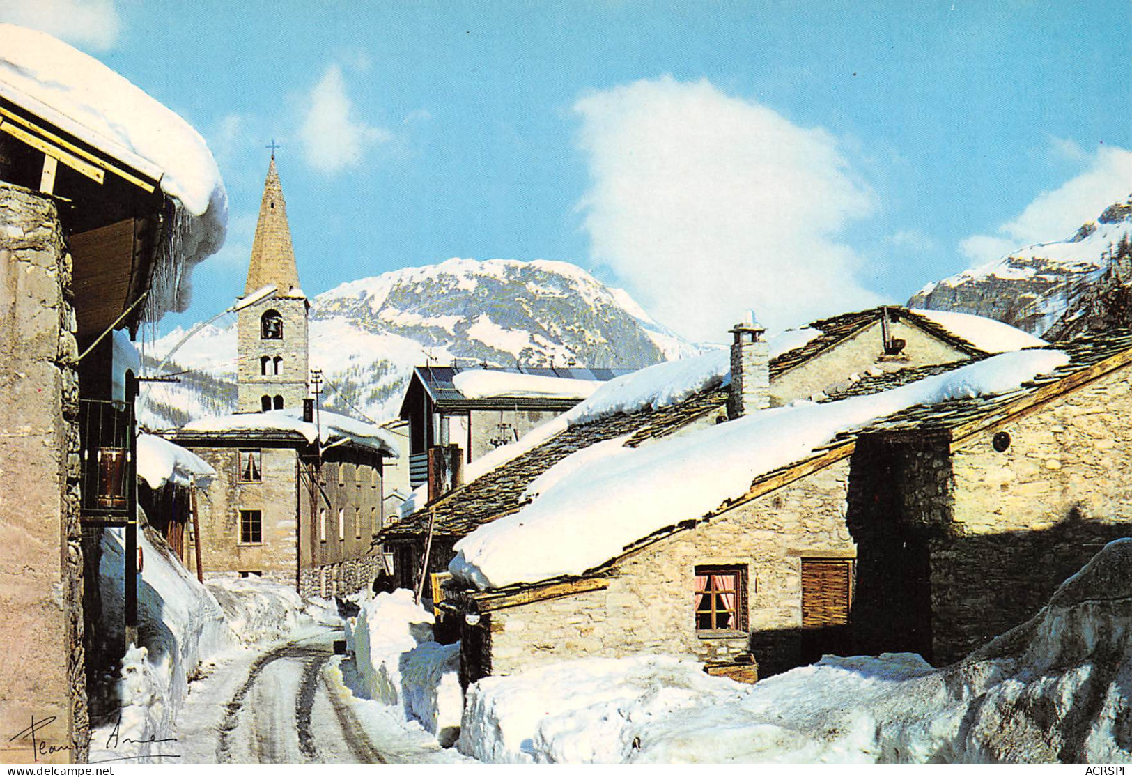 VAL D'ISERE   L'église   13 (scan Recto-verso)MA2292Ter - Val D'Isere