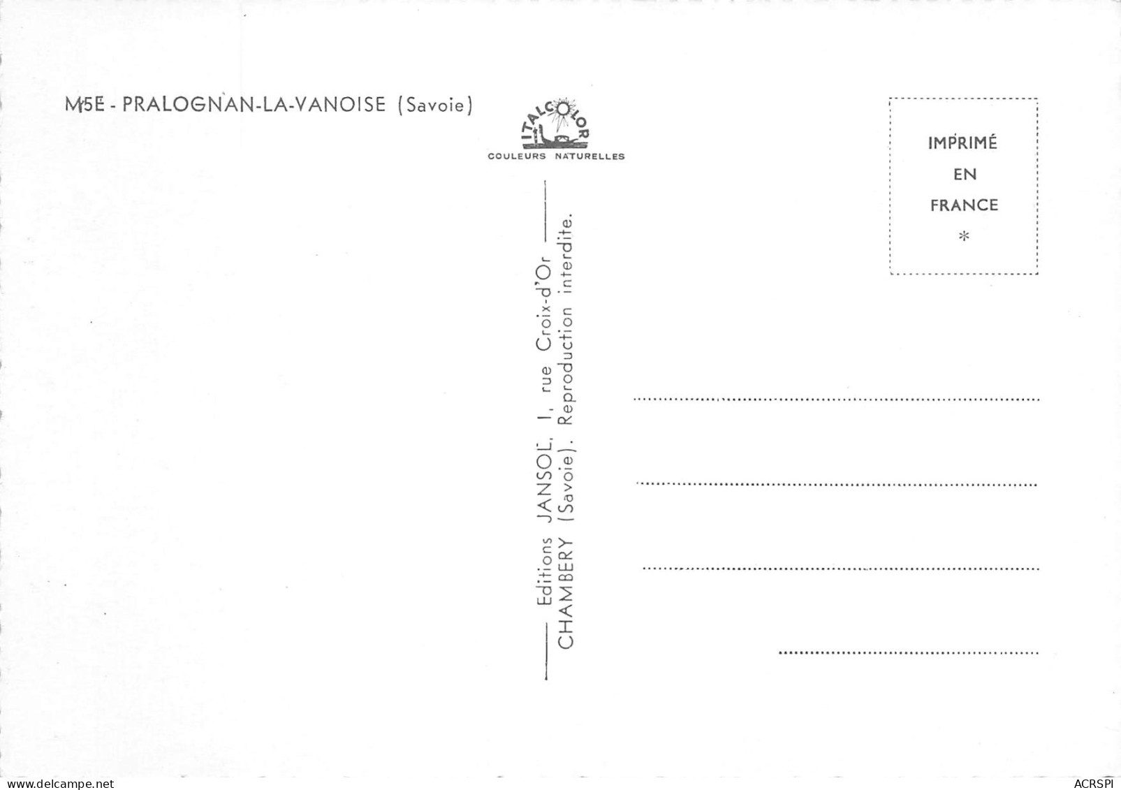 PRALOGNAN LA VANOISE  Multivue  32 (scan Recto-verso)MA2292Ter - Pralognan-la-Vanoise