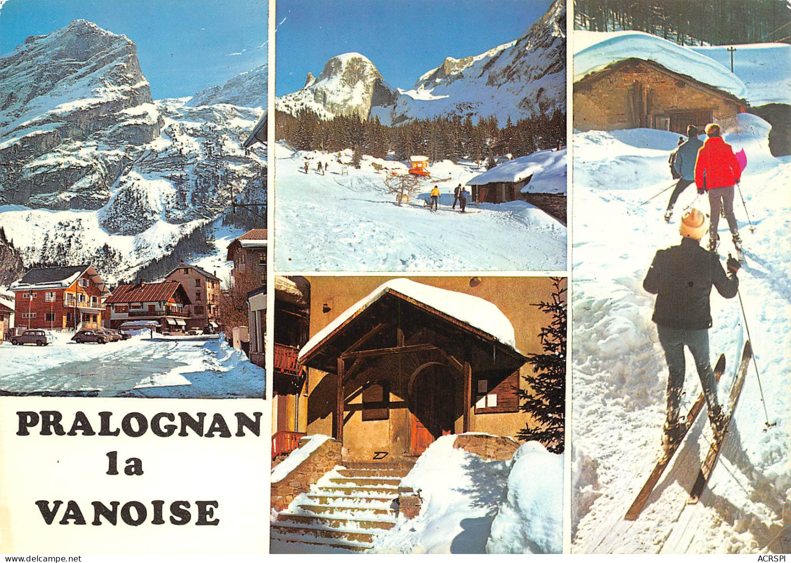 PRALOGNAN LA VANOISE  Vues De La Station   41 (scan Recto-verso)MA2292Ter - Pralognan-la-Vanoise