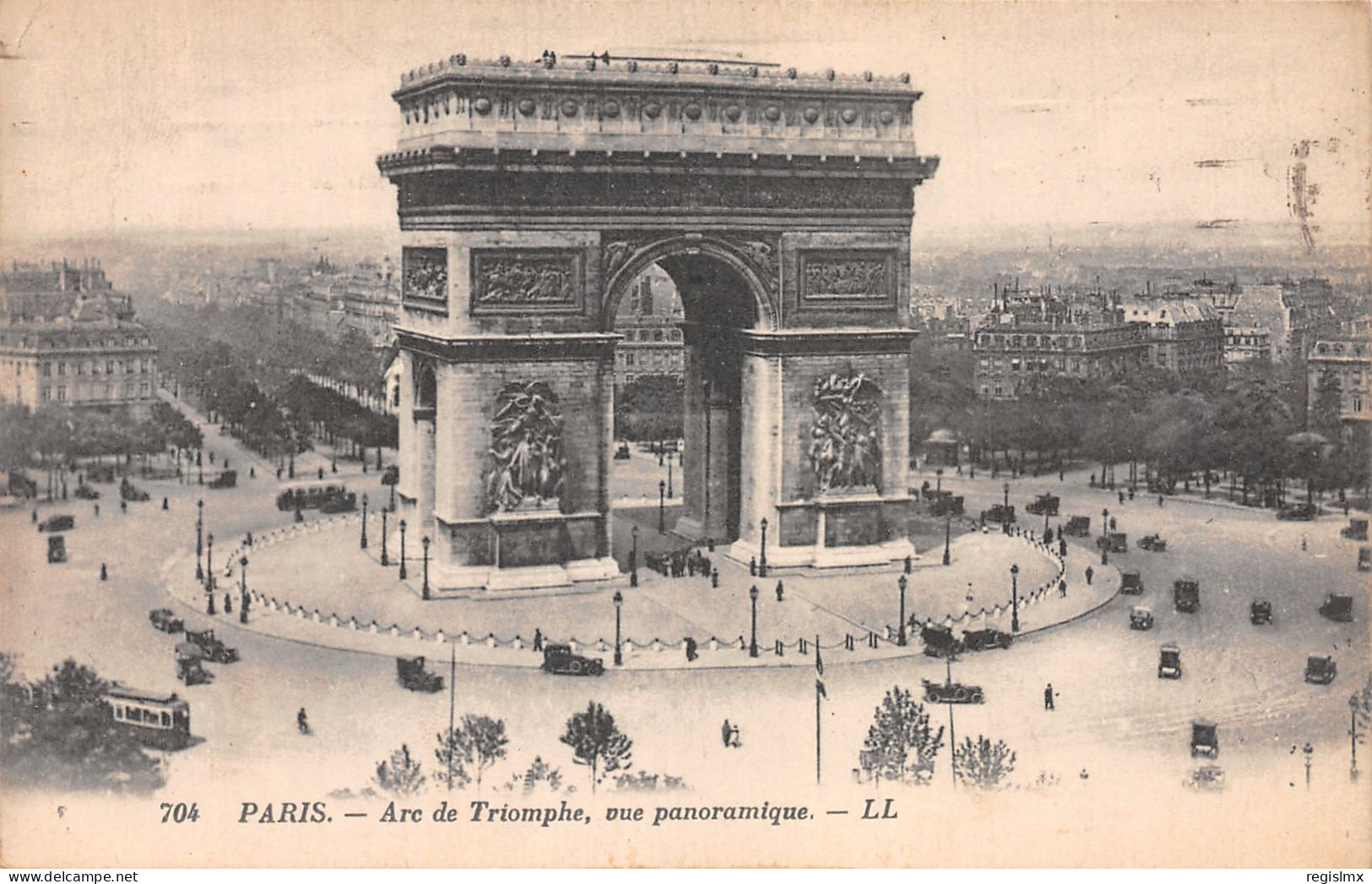 75-PARIS ARC DE TRIOMPHE-N°T1043-F/0239 - Triumphbogen