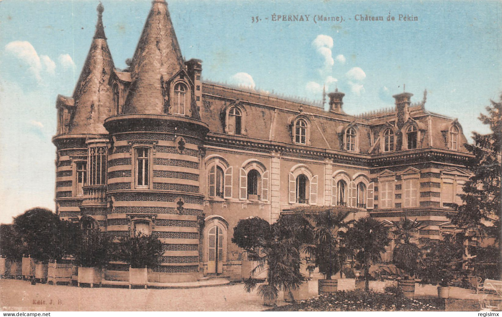 51-EPERNAY LE CHATEAU DE PEKIN-N°T1043-F/0201 - Epernay