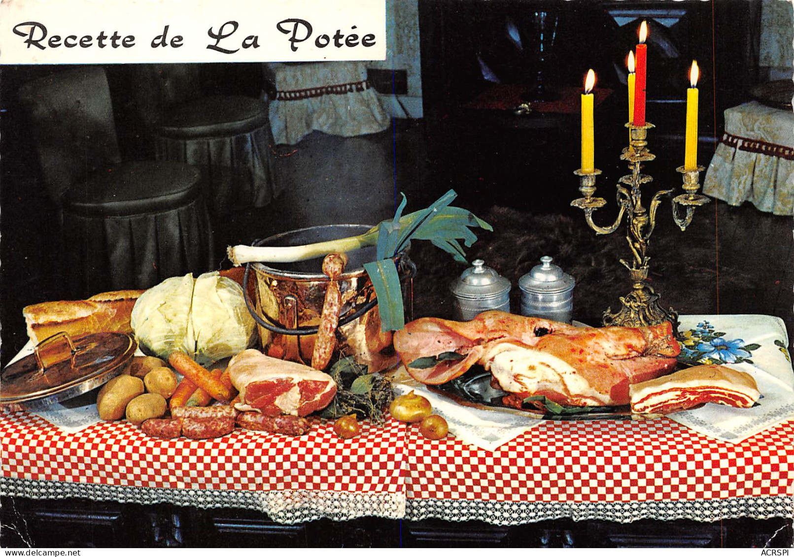Recette  La Potée   8 (scan Recto-verso)MA2293 - Recipes (cooking)