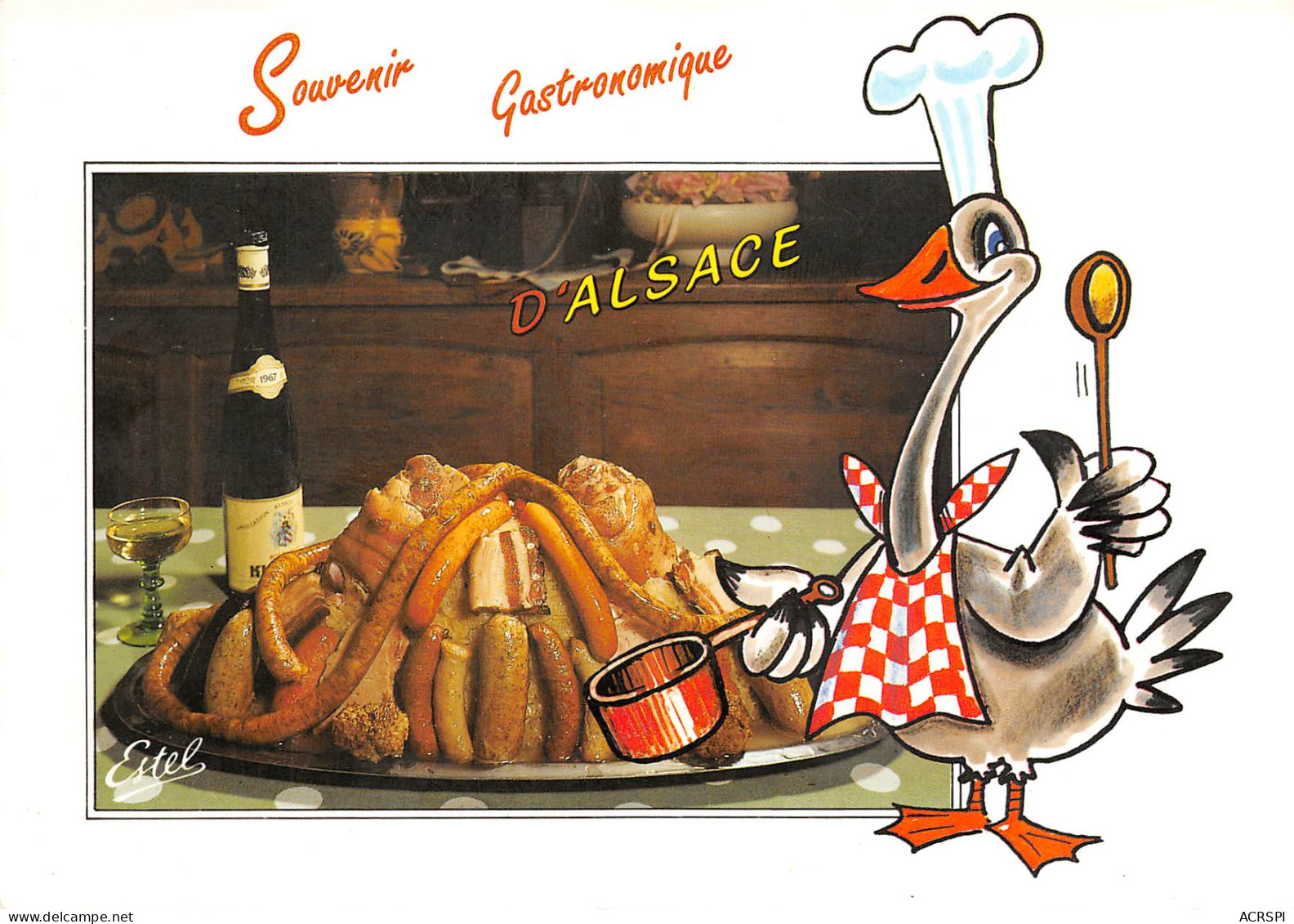 Recette   La Vraie CHOUCROUTE  Strasbourg  22 (scan Recto-verso)MA2293 - Recettes (cuisine)