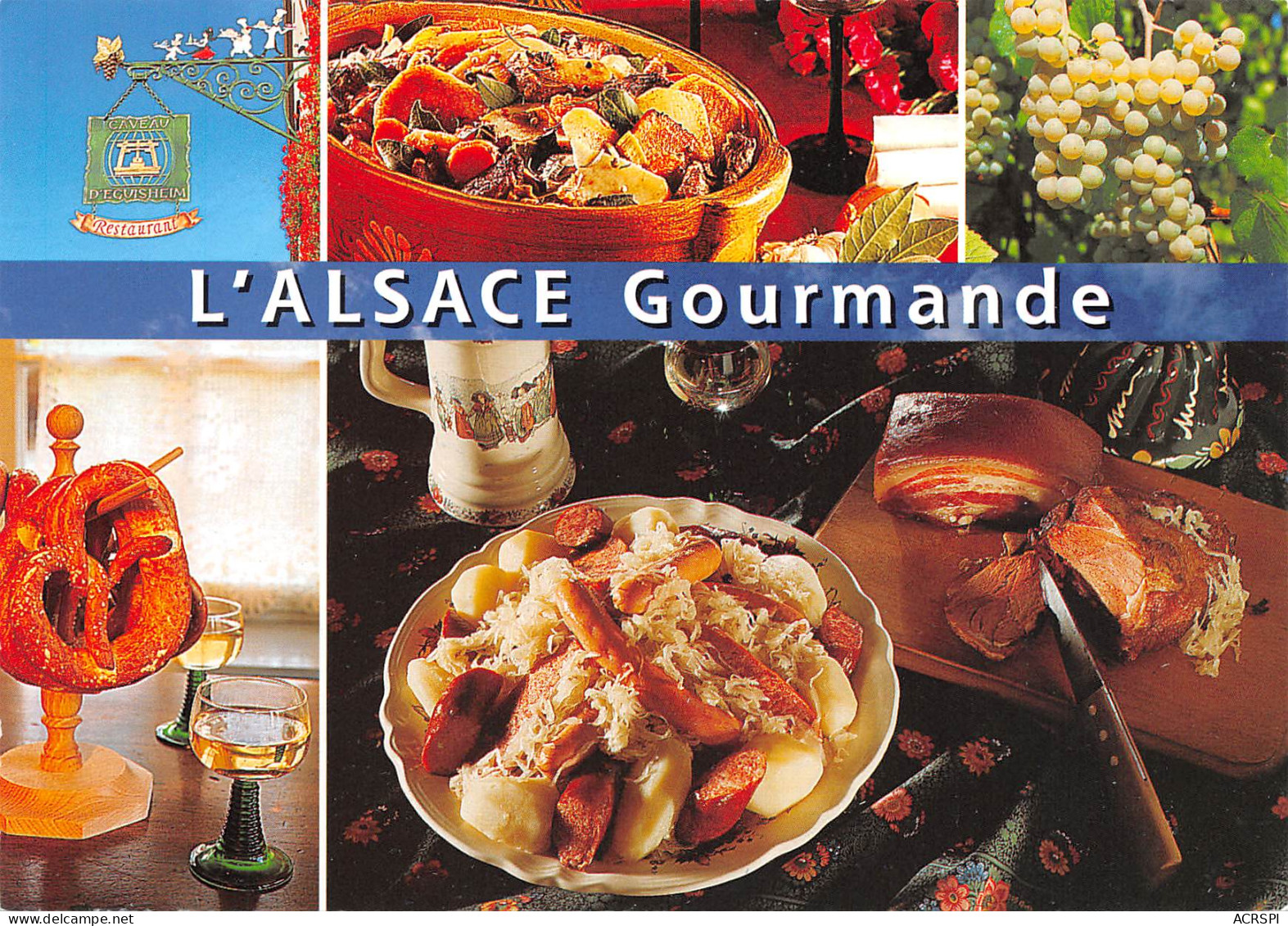 Recette   La Vraie CHOUCROUTE  Strasbourg  23 (scan Recto-verso)MA2293 - Recettes (cuisine)