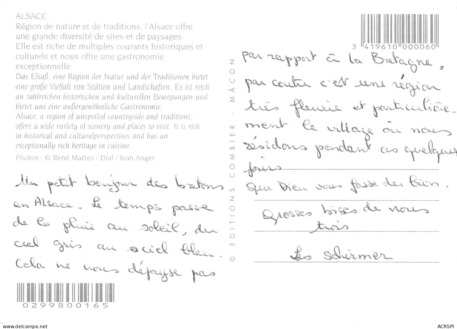 Recette   La Vraie CHOUCROUTE  Strasbourg  23 (scan Recto-verso)MA2293 - Recipes (cooking)