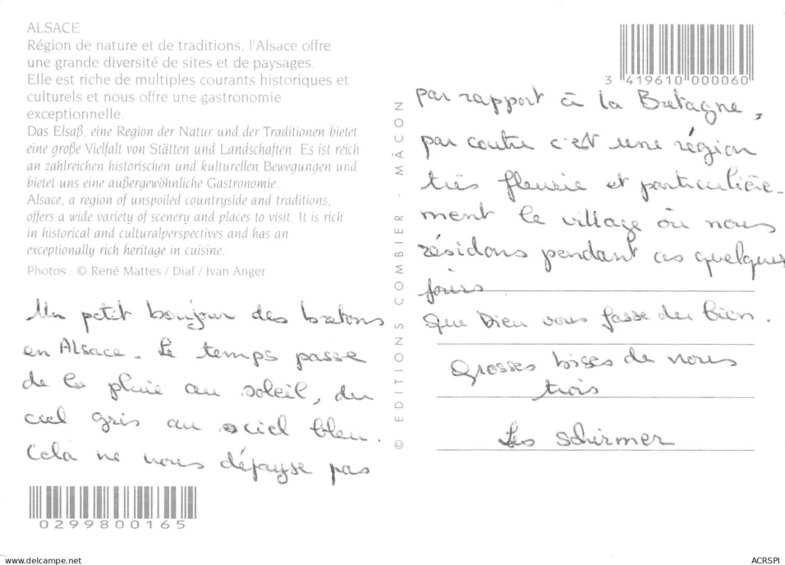 Recette   La Vraie CHOUCROUTE  Strasbourg  23 (scan Recto-verso)MA2293 - Recepten (kook)