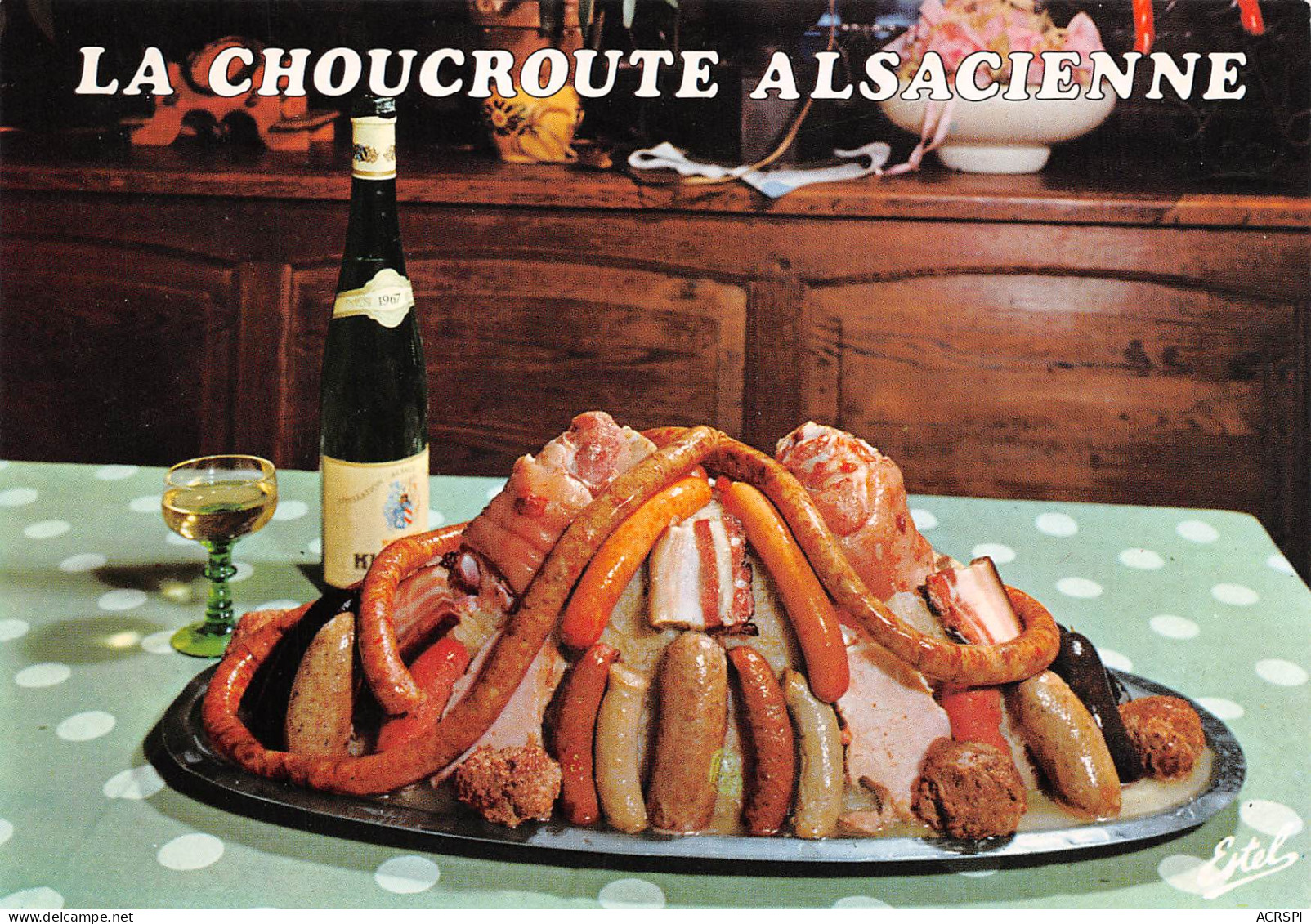 Recette   La Vraie CHOUCROUTE  Strasbourg  24 (scan Recto-verso)MA2293 - Recettes (cuisine)