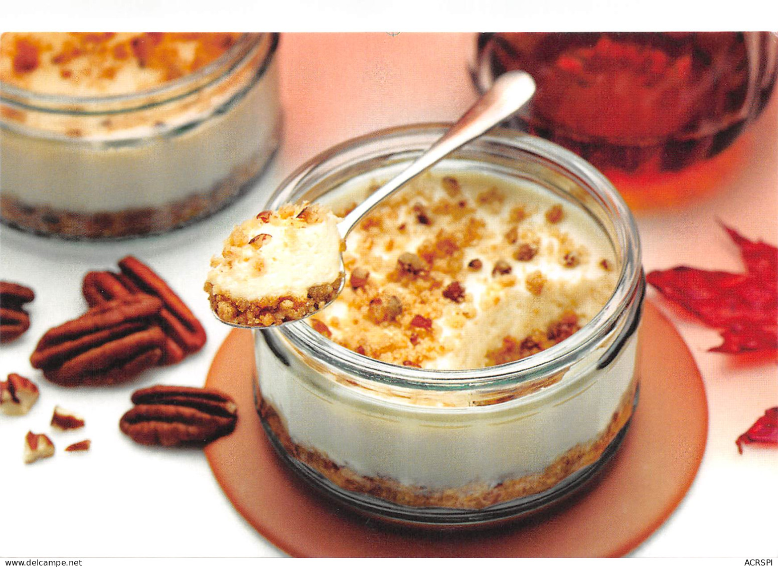 Recette  CRUMBLY PECAN CHEESECAKE Sirop D'érable  36 (scan Recto-verso)MA2293 - Recettes (cuisine)