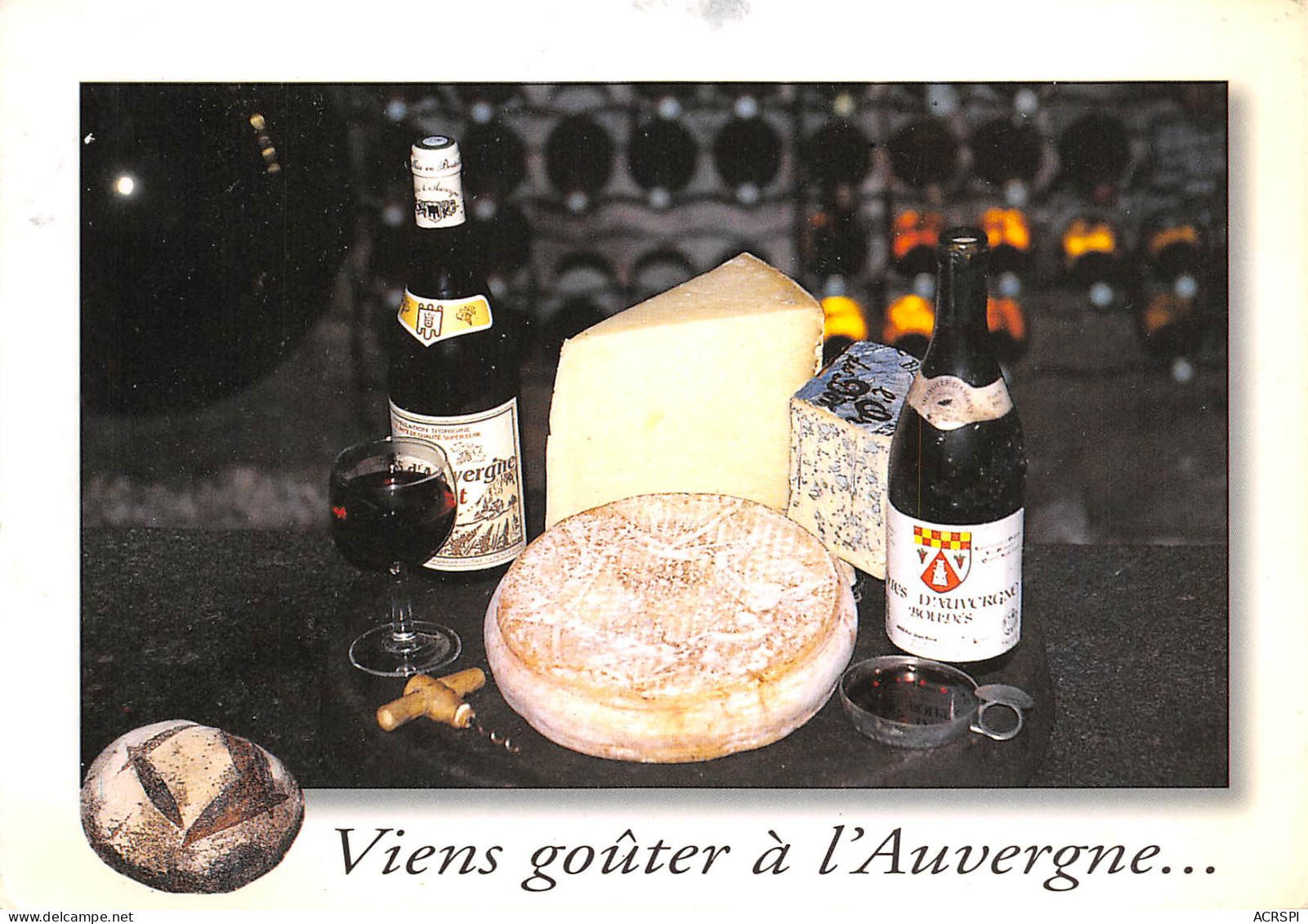Recette  Saint Nectaire Salers Auvergne  39 (scan Recto-verso)MA2293 - Recipes (cooking)