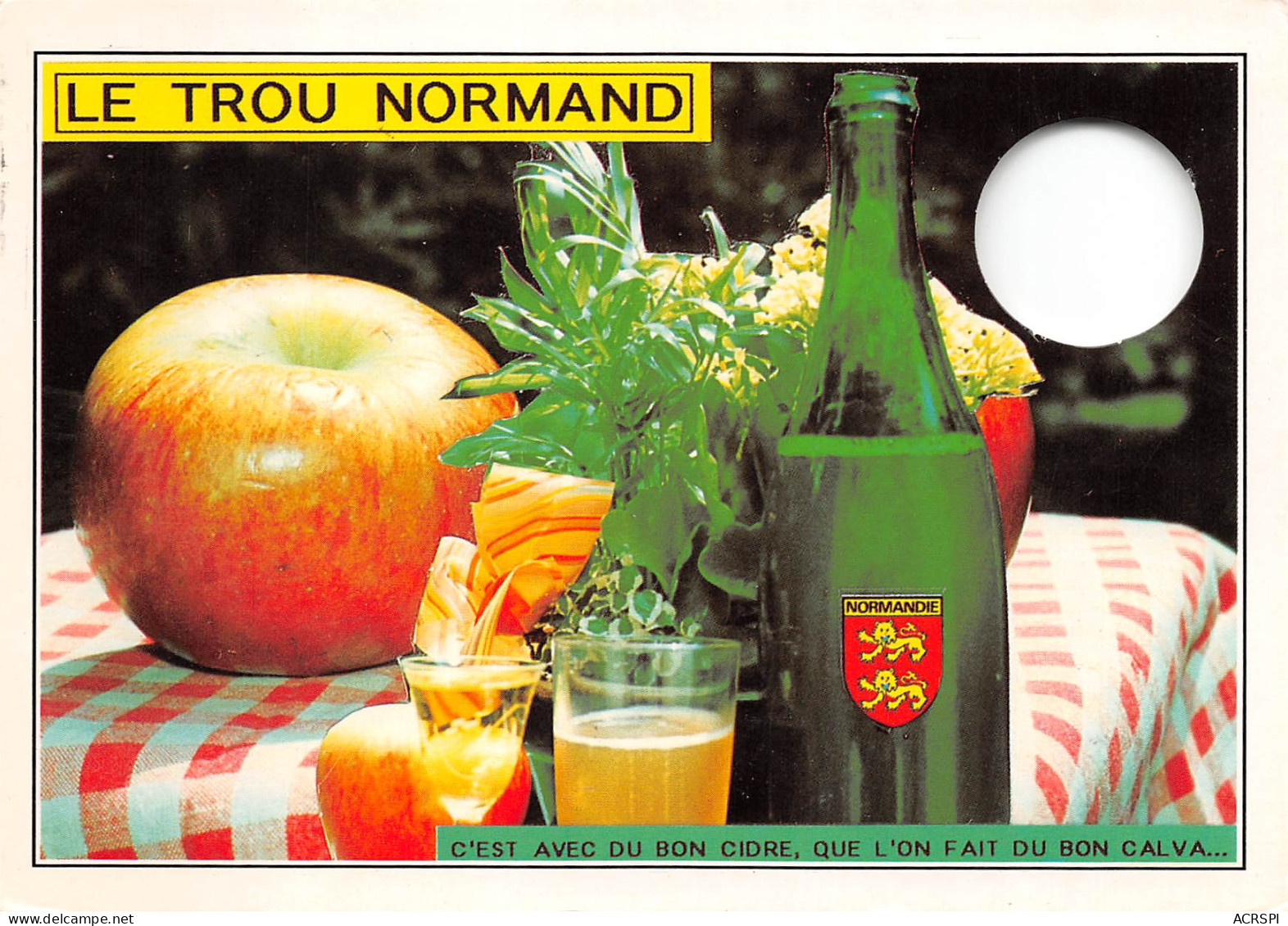 Recette  Cidre Calva Trou Normand Pommes  41 (scan Recto-verso)MA2293 - Recetas De Cocina