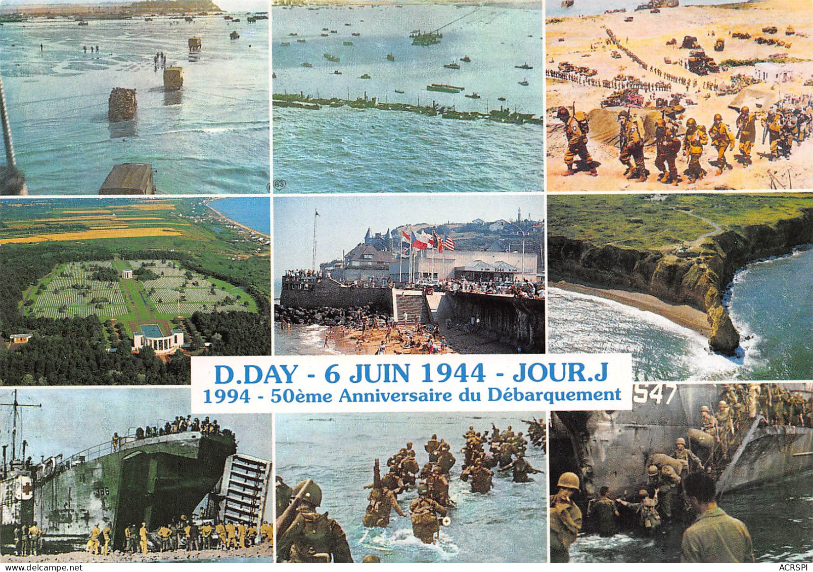 Militaria  Juin 1944 BERNIERES Sur MER Débarquement Normandie Calvados  Arromanches 15 (scan Recto-verso)MA2293Bis4 - Guerre 1939-45
