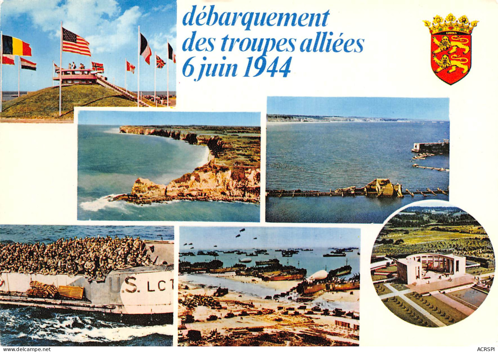 Militaria  Juin 1944 BERNIERES Sur MER Cricqueville-en-Bessin.  Arromanches 17 (scan Recto-verso)MA2293Bis4 - Guerra 1939-45