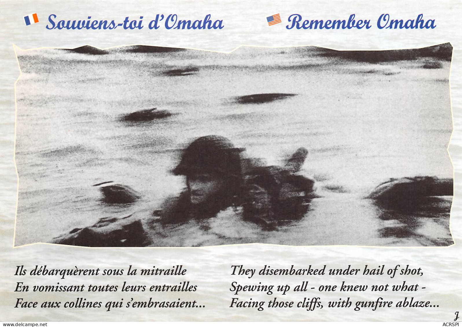 Militaria  Juin 1944 Omaha BERNIERES Sur MER Cricqueville-en-Bessin Arromanches  30 (scan Recto-verso)MA2293Bis4 - Weltkrieg 1939-45