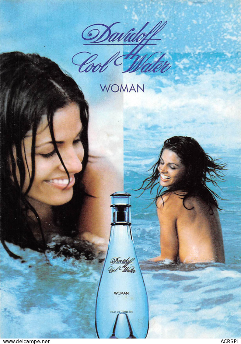  Femme  DAVIDOFF Cool Water PUB   2 (scan Recto-verso)MA2293Und - Vrouwen