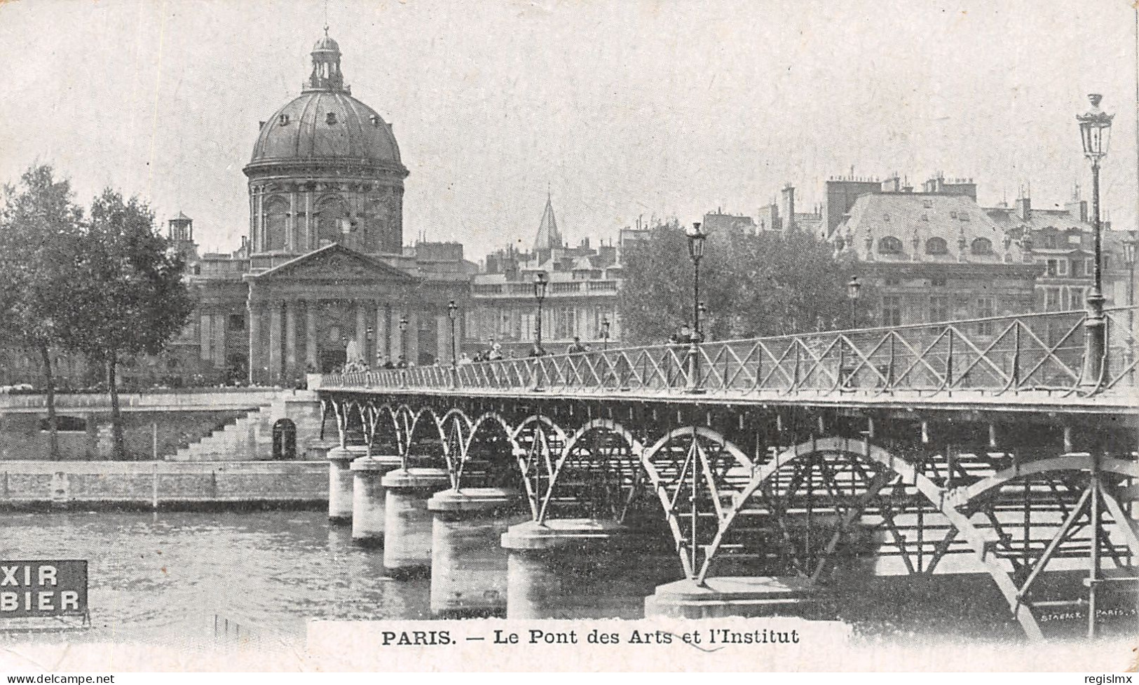 75-PARIS LE PONT DES ARTS ET L INSTITUT-N°T1044-A/0191 - Ponts