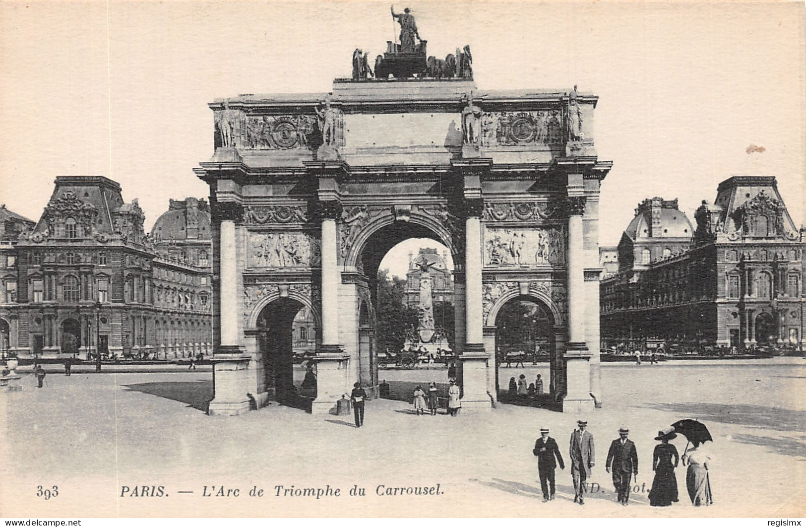 75-PARIS ARC DE TRIOMPHE DU CARROUSEL-N°T1044-A/0149 - Triumphbogen