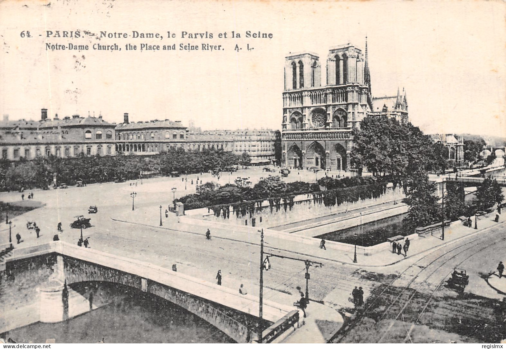 75-PARIS NOTRE DAME-N°T1044-A/0031 - Notre Dame Von Paris