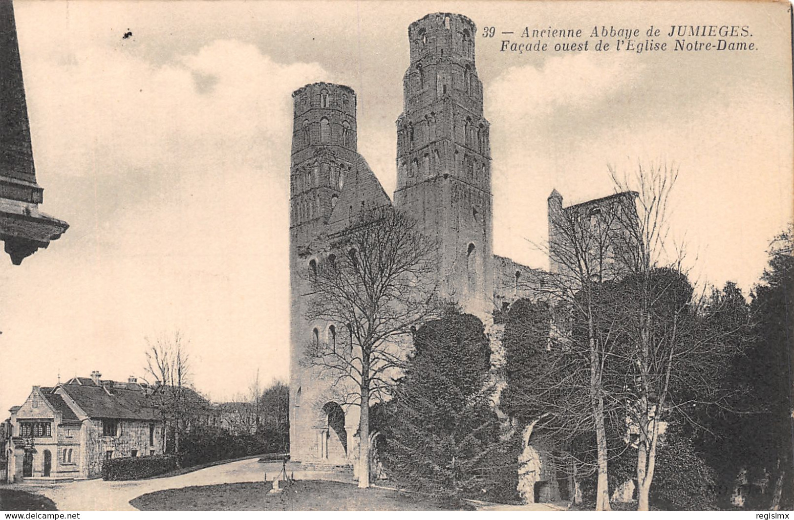 76-JUMIEGES L ABBAYE-N°T1043-H/0355 - Jumieges