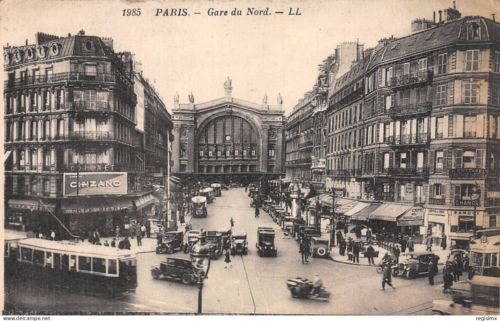 75-PARIS LA GARE DU NORD-N°T1043-H/0337 - Métro Parisien, Gares