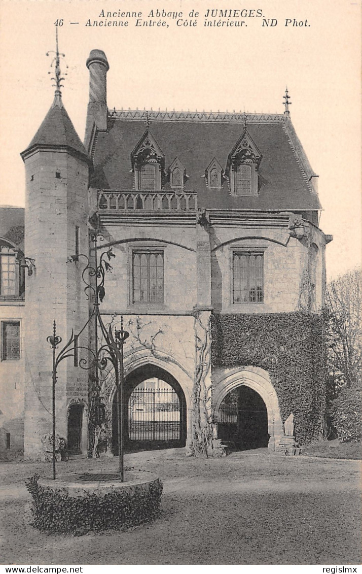 76-JUMIEGES L ABBAYE-N°T1043-H/0327 - Jumieges