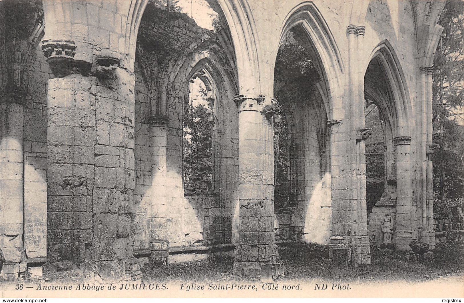 76-JUMIEGES L ABBAYE-N°T1043-H/0289 - Jumieges