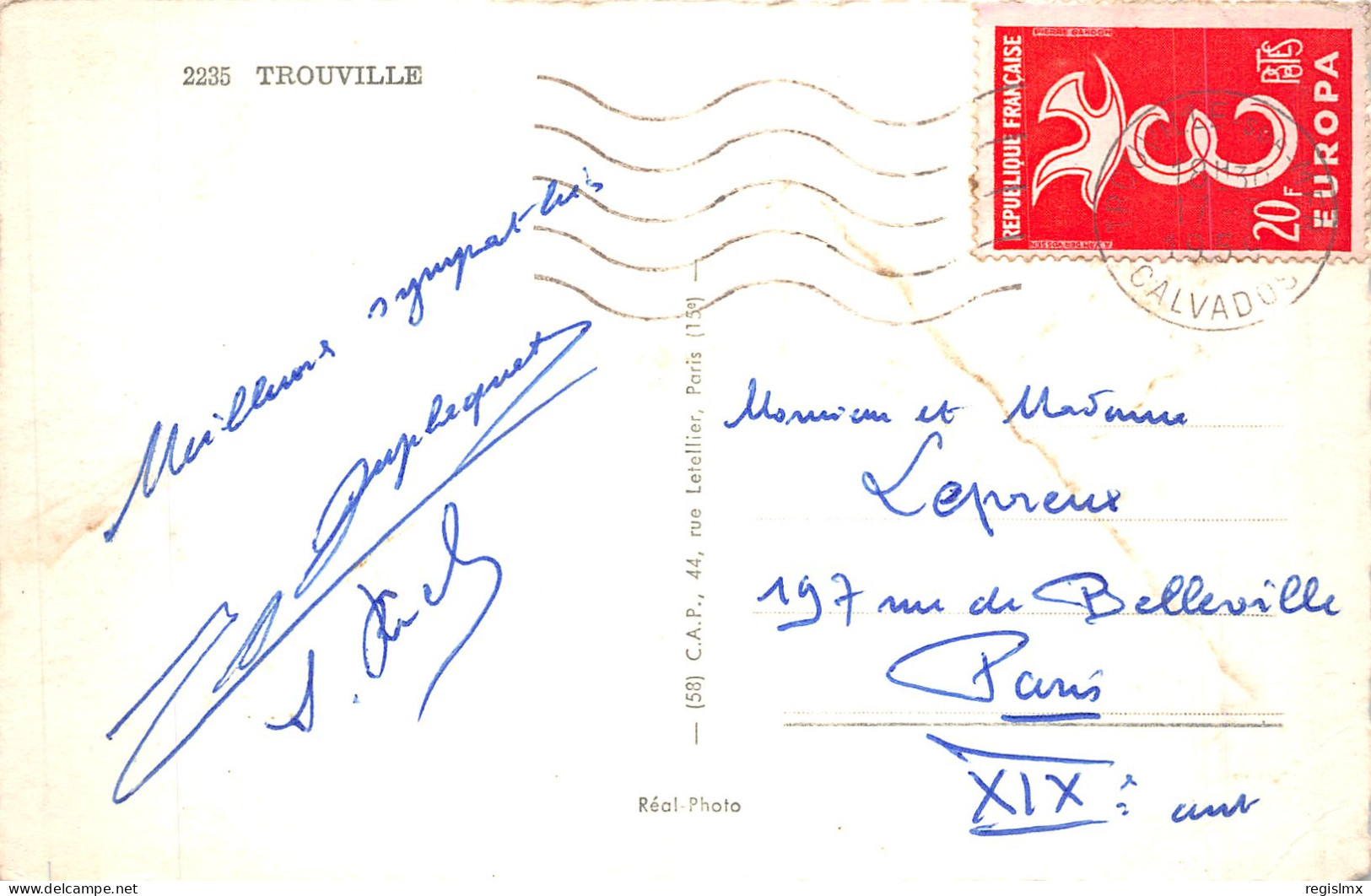14-TROUVILLE -N°T1043-H/0283 - Trouville