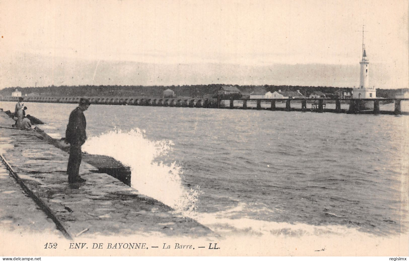 64-BAYONNE LA BARRE-N°T1043-G/0359 - Bayonne