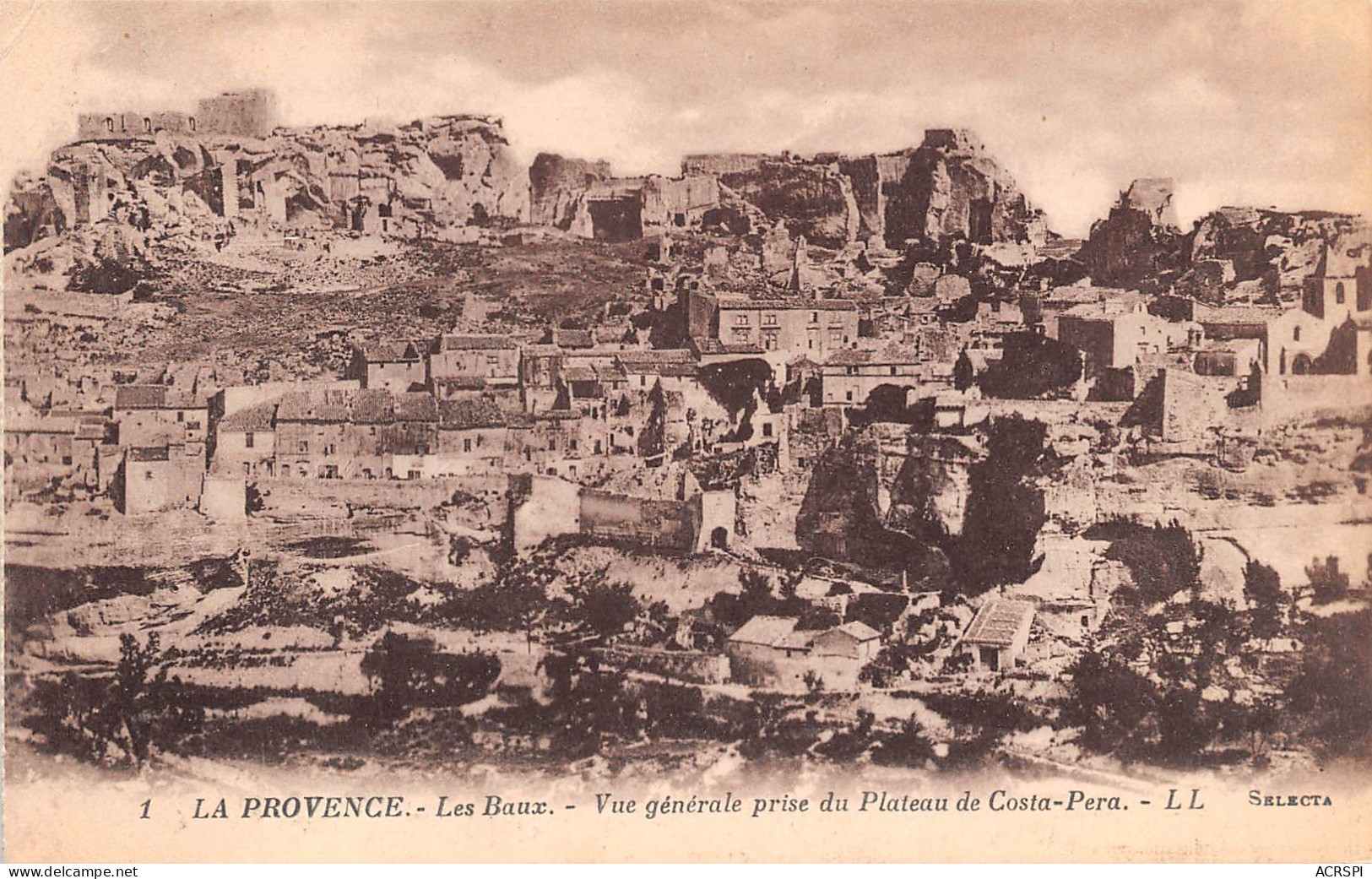 LES BAUX Plateau De Costa Pera   11 (scan Recto-verso)MA2294Ter - Les-Baux-de-Provence
