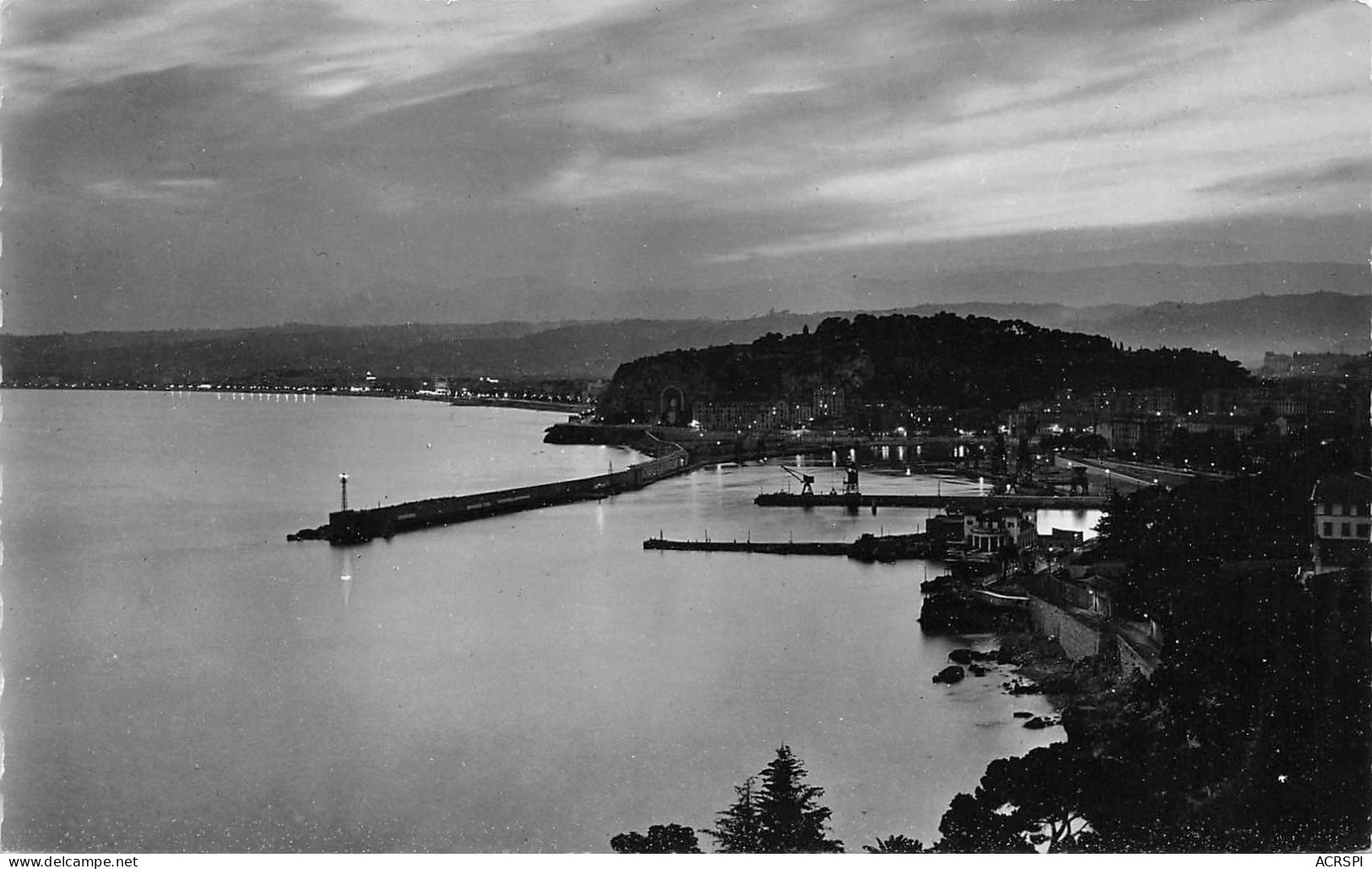 NICE  Vue Panoramique De Nuit  22 (scan Recto-verso)MA2294Ter - Nizza By Night