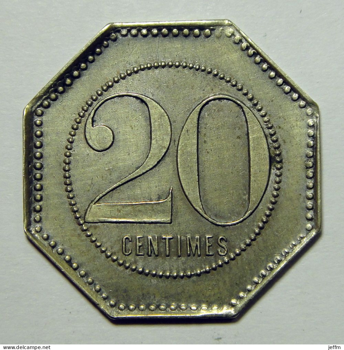 Garde Républicaine - Mess Des Officiers - 20 Centimes - Monetari / Di Necessità