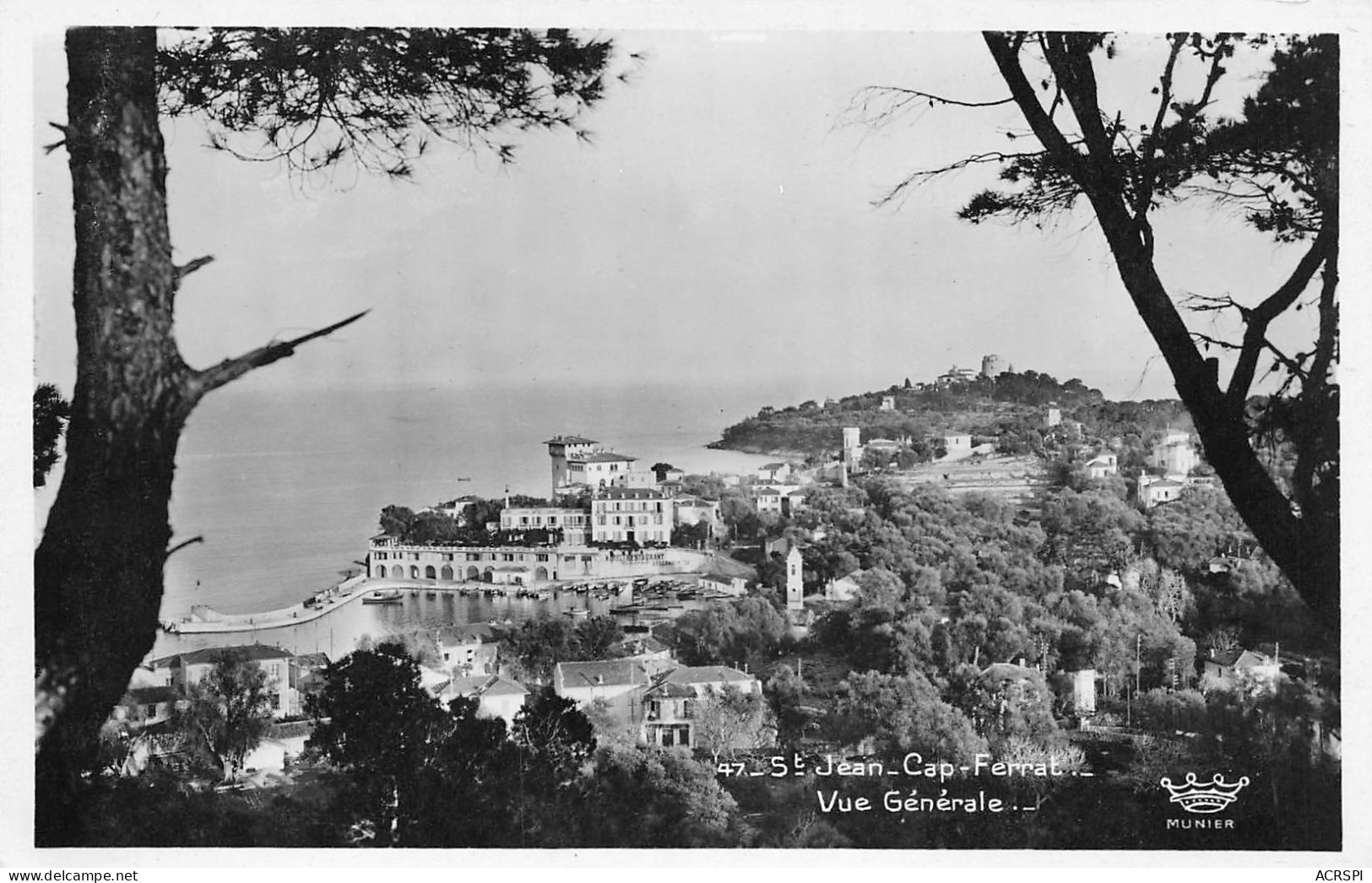 SAINT JEAN CAP FERRAT Vue Panoramique   29 (scan Recto-verso)MA2294Ter - Saint-Jean-Cap-Ferrat