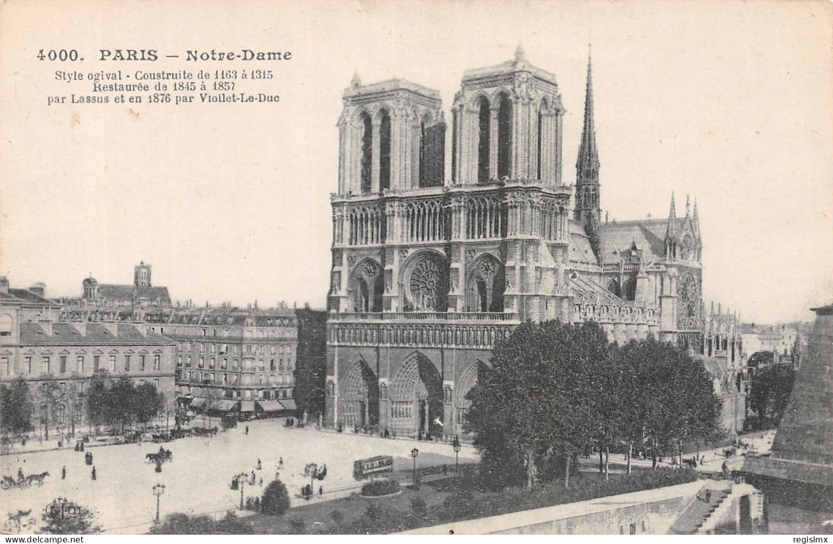 75-PARIS NOTRE DAME-N°T1044-C/0337 - Notre Dame Von Paris
