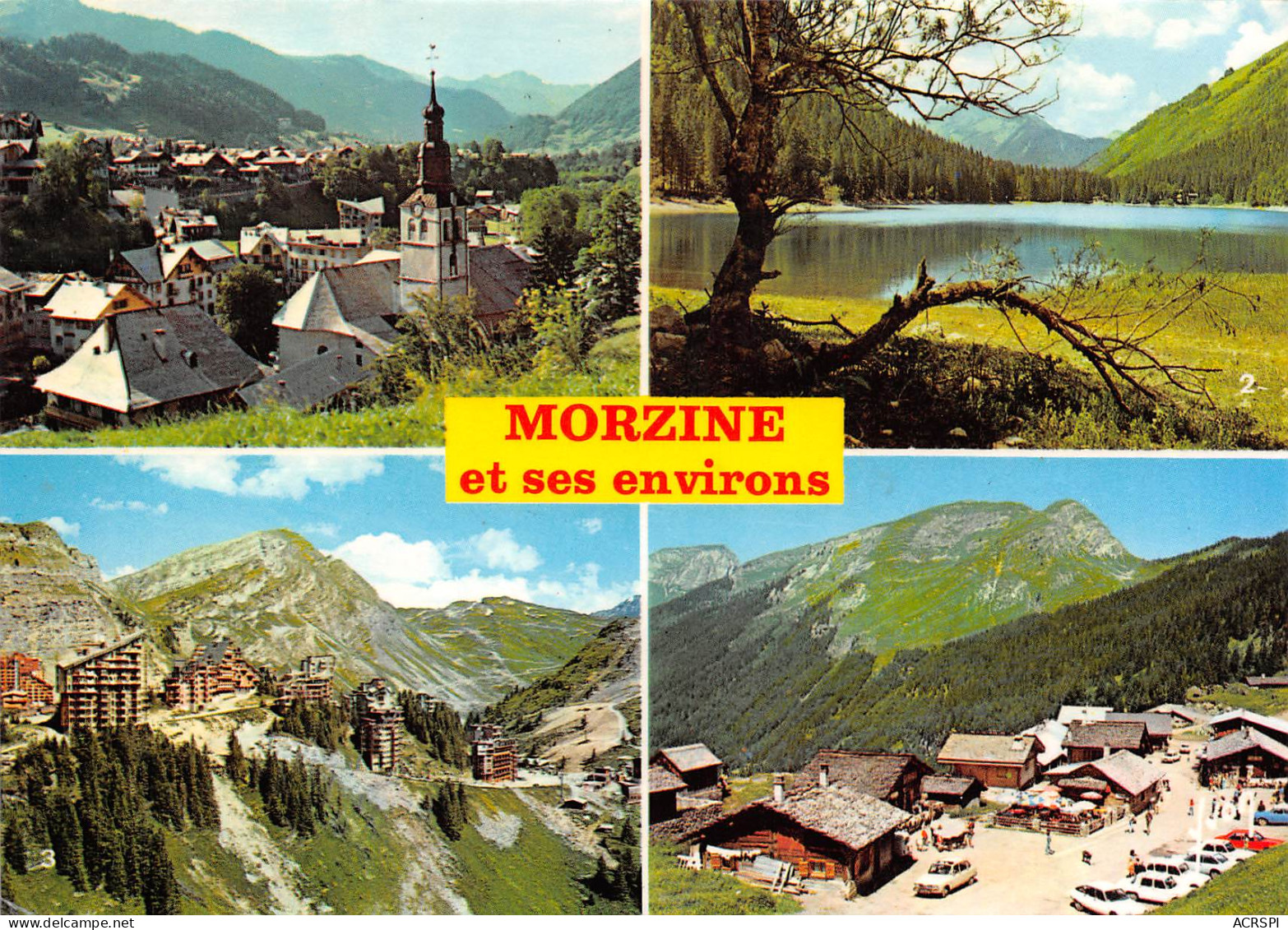 MORZINE Etses Environs  38  (scan Recto-verso)MA2295 - Evian-les-Bains