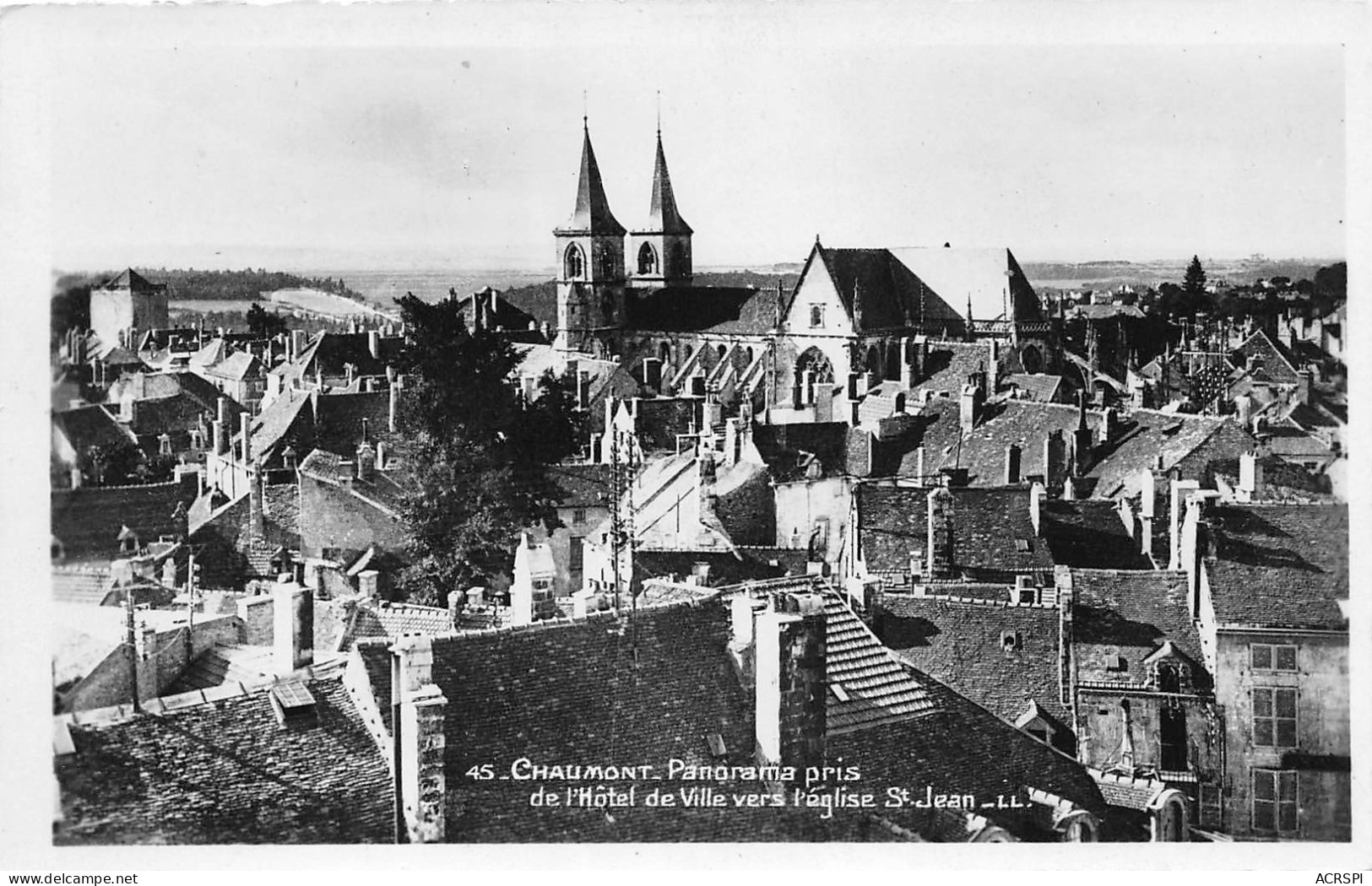 CHAUMONT Vue Générale   34 (scan Recto-verso)MA2295Bis - Chaumont