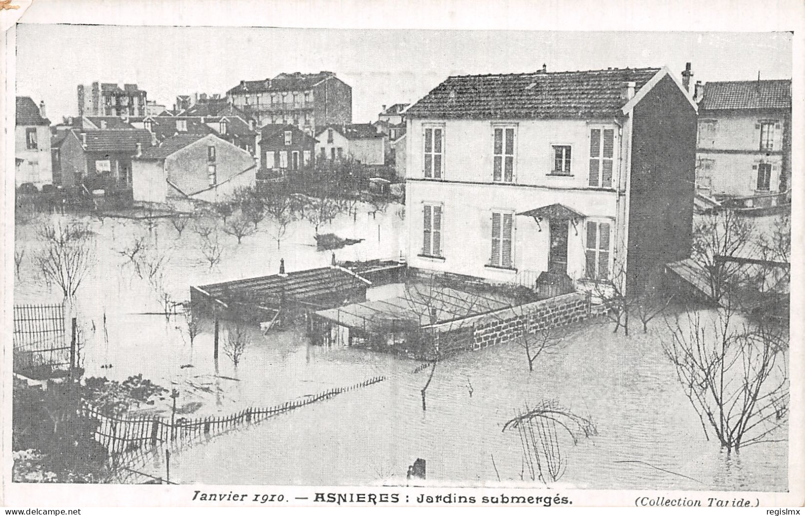 92-ASNIERES INNONDATIONS 1910-N°T1044-A/0365 - Asnieres Sur Seine