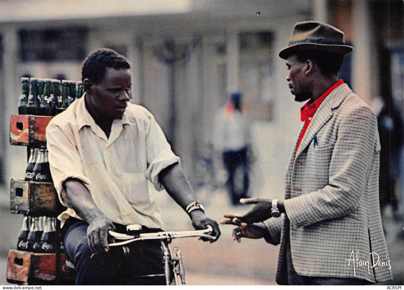 Afrrique De L'ouest  Arret Buffet Photo Alain Denis SENEGAL  Coca Cola SPRITE  10  (scan Recto-verso)MA2295Ter - Senegal