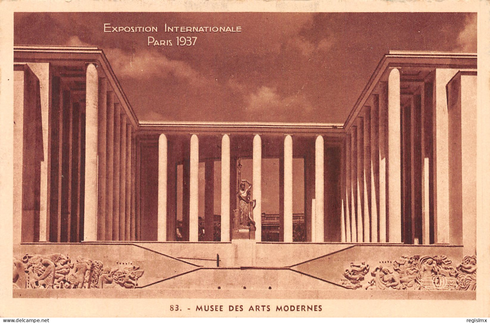 75-PARIS EXPOSITION INTERNATIONALE 1937 MUSEE DES ARTS MODERNES-N°T1044-A/0321 - Exhibitions