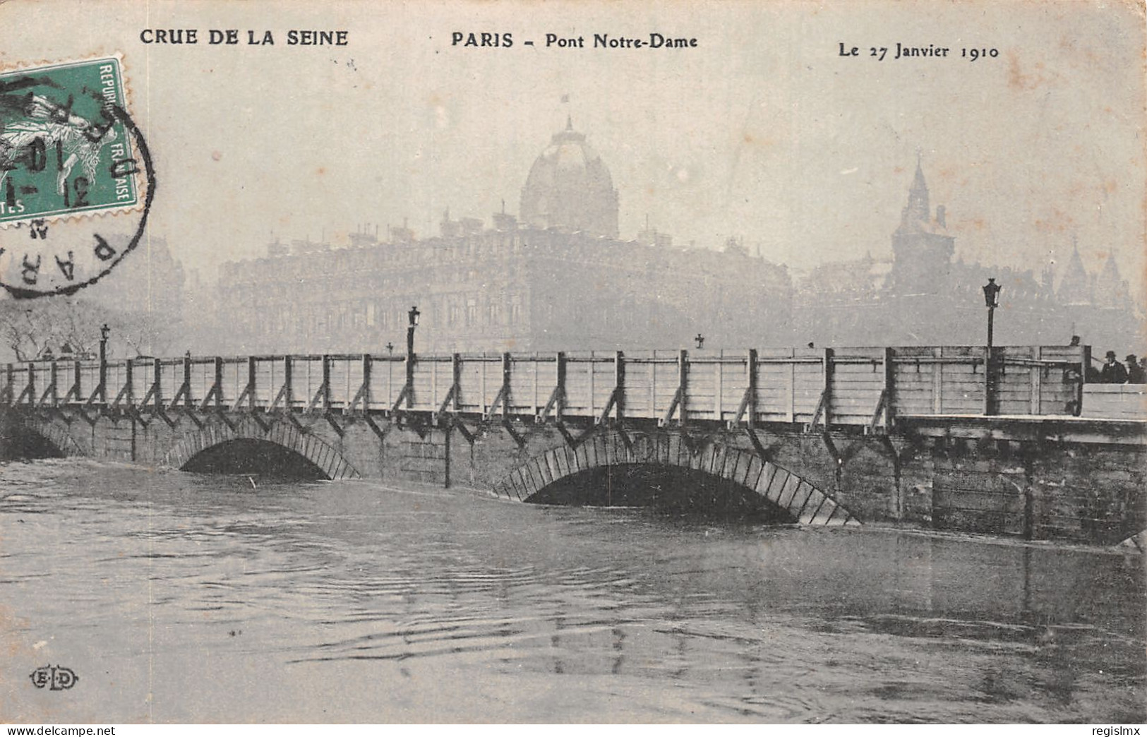 75-PARIS NOTRE DAME-N°T1044-A/0295 - Notre Dame Von Paris
