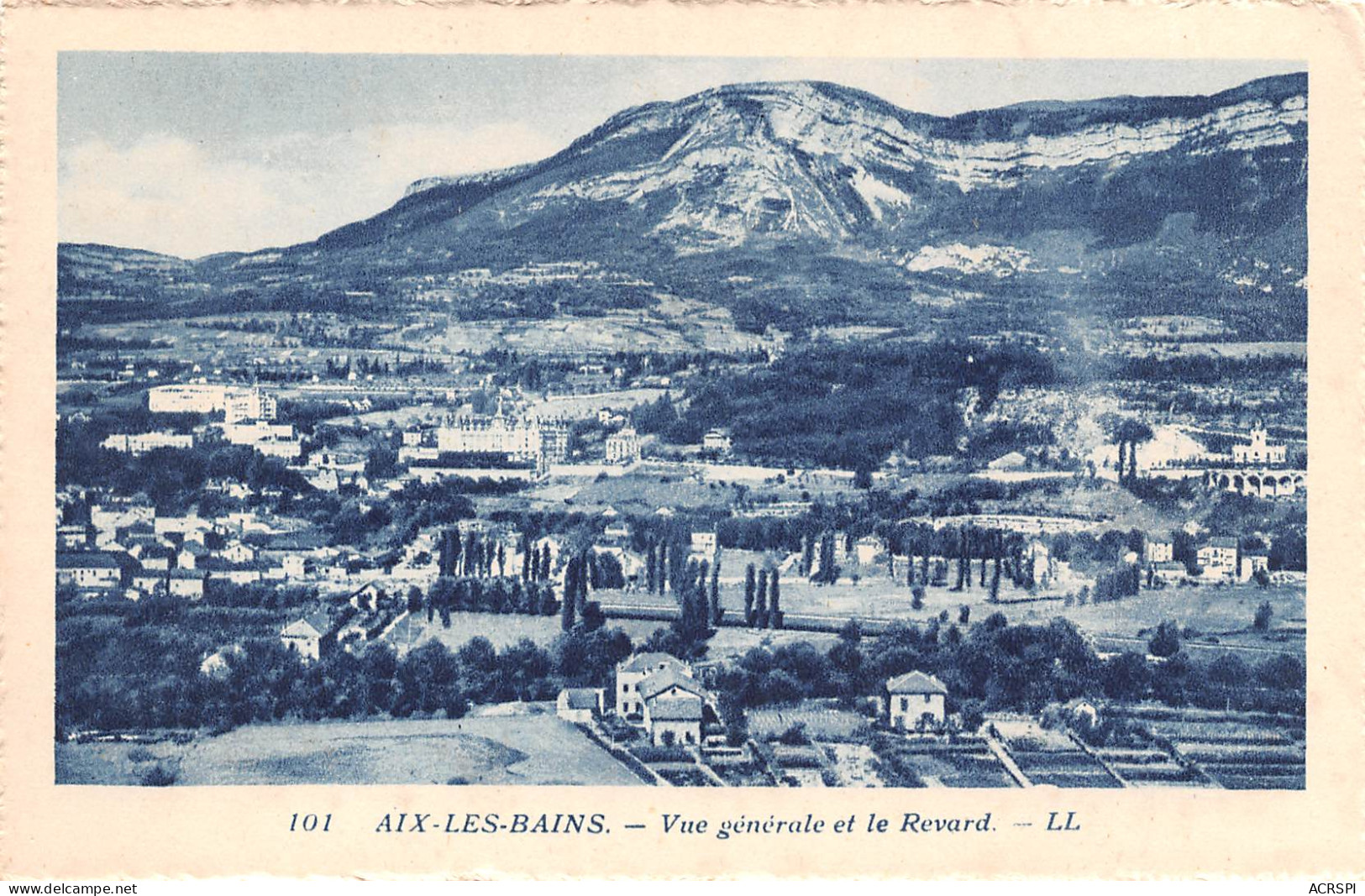 AIX Les BAINS  Vue Panoramique  11 (scan Recto-verso)MA2295Vic - Aix Les Bains