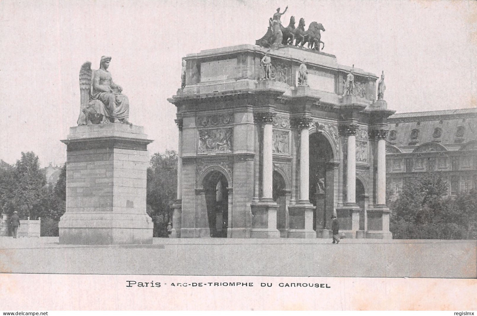 75-PARIS ARC DE TRIOMPHE DU CARROUSEL-N°T1044-F/0015 - Arc De Triomphe